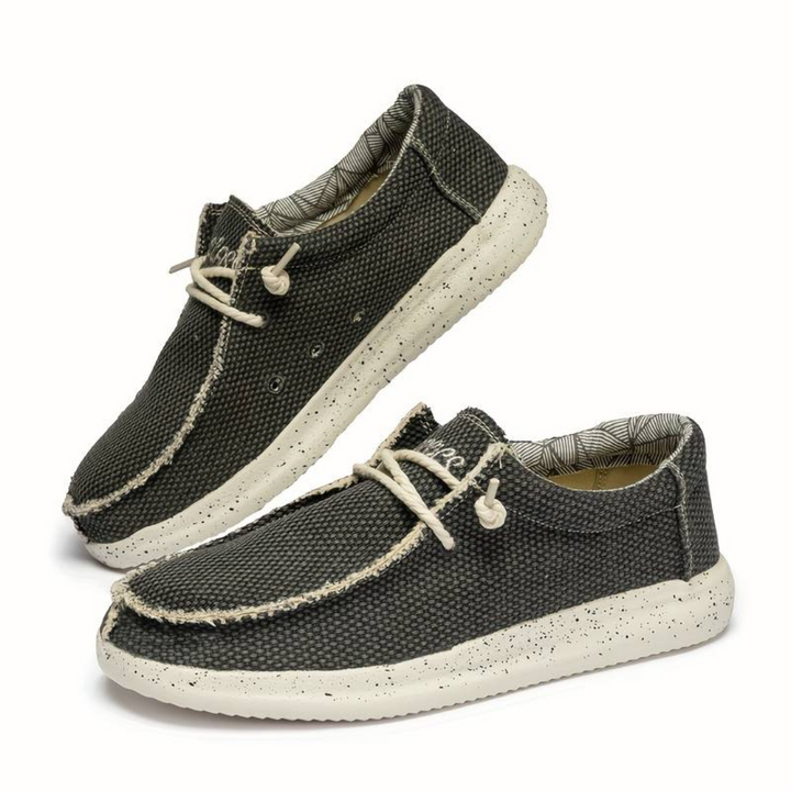 Lorenzo Bellini | afslappet loafers i kanvas til herre