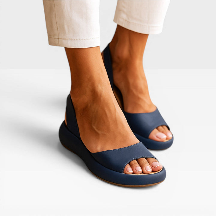 Kvinder Casual Sommersandaler med Kilehæl