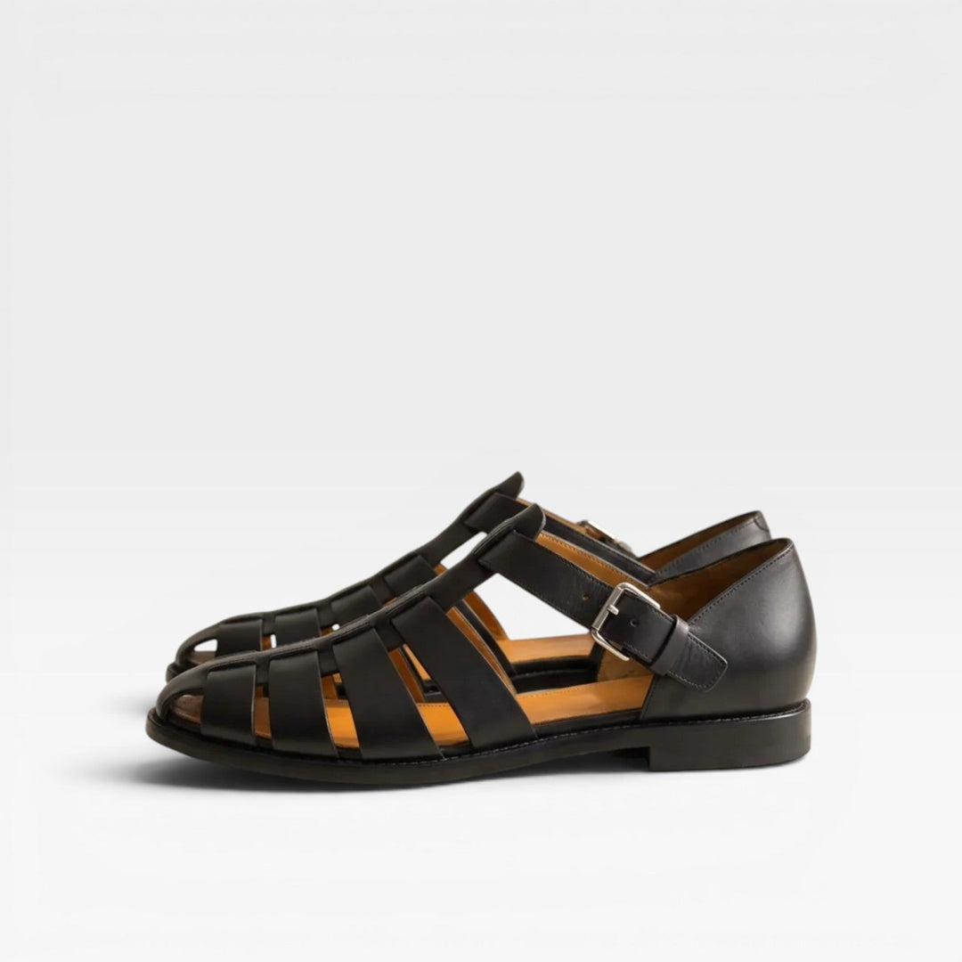 Mænd Elegante Sommersandaler med Ankelrem