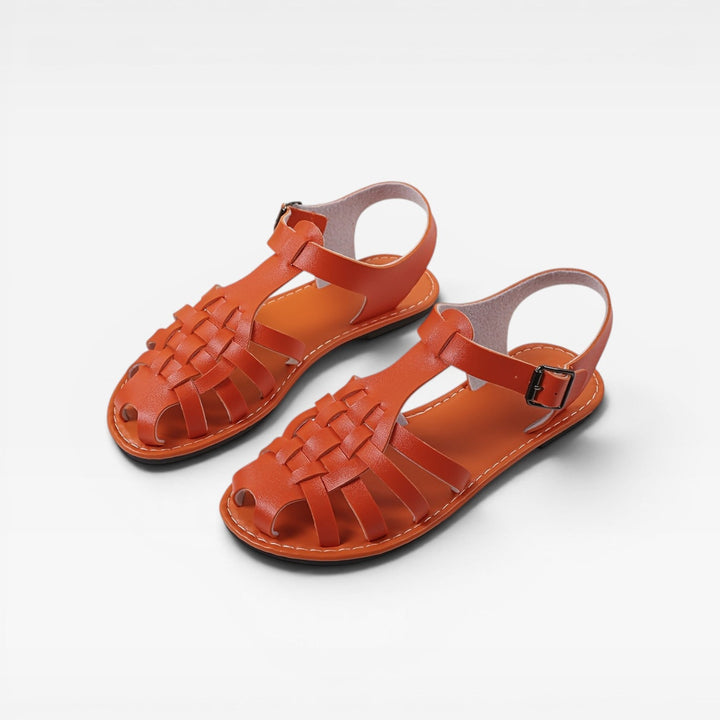 Kvinder Klassiske Gladiator Sommersandaler med Spænde