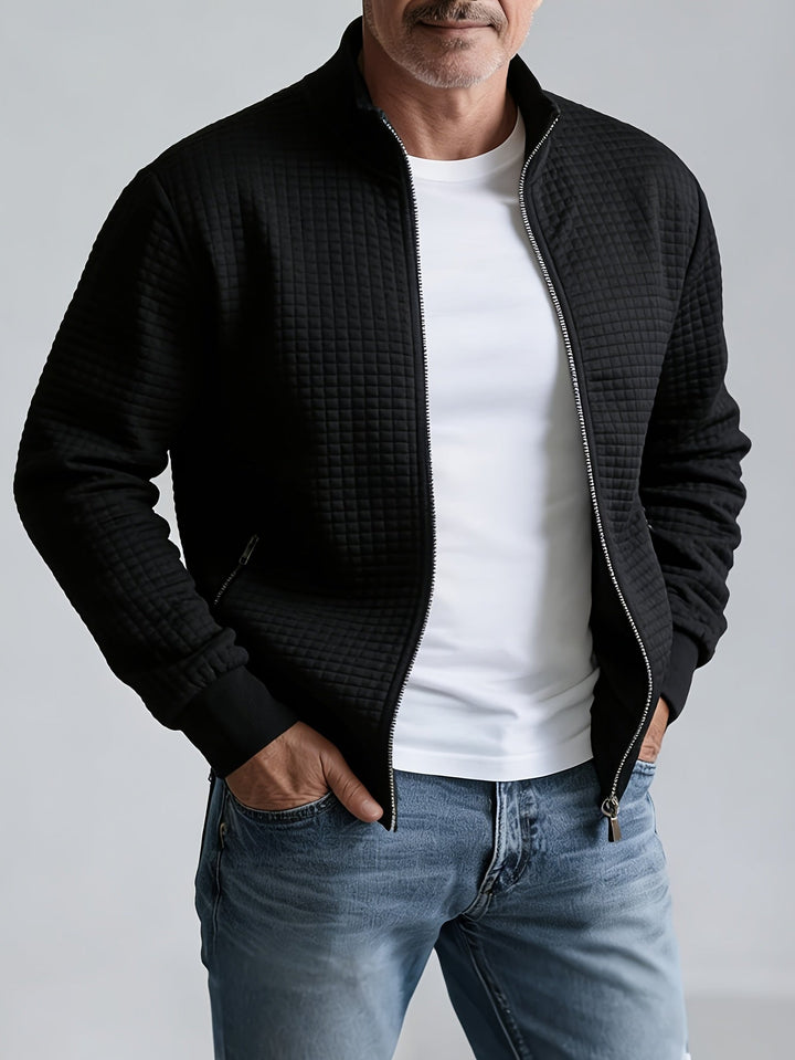 Mænd Elegante Jakke med Lynlåslommer