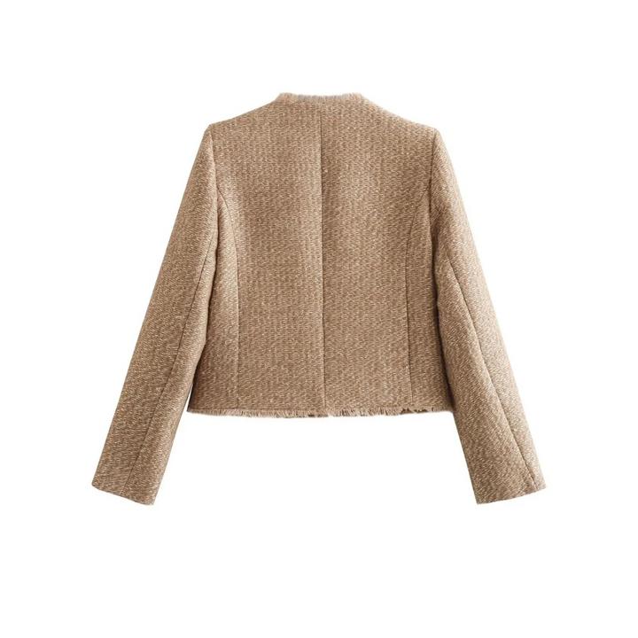Camille Rousseau - Elegant Tweed Jakke Til Dame