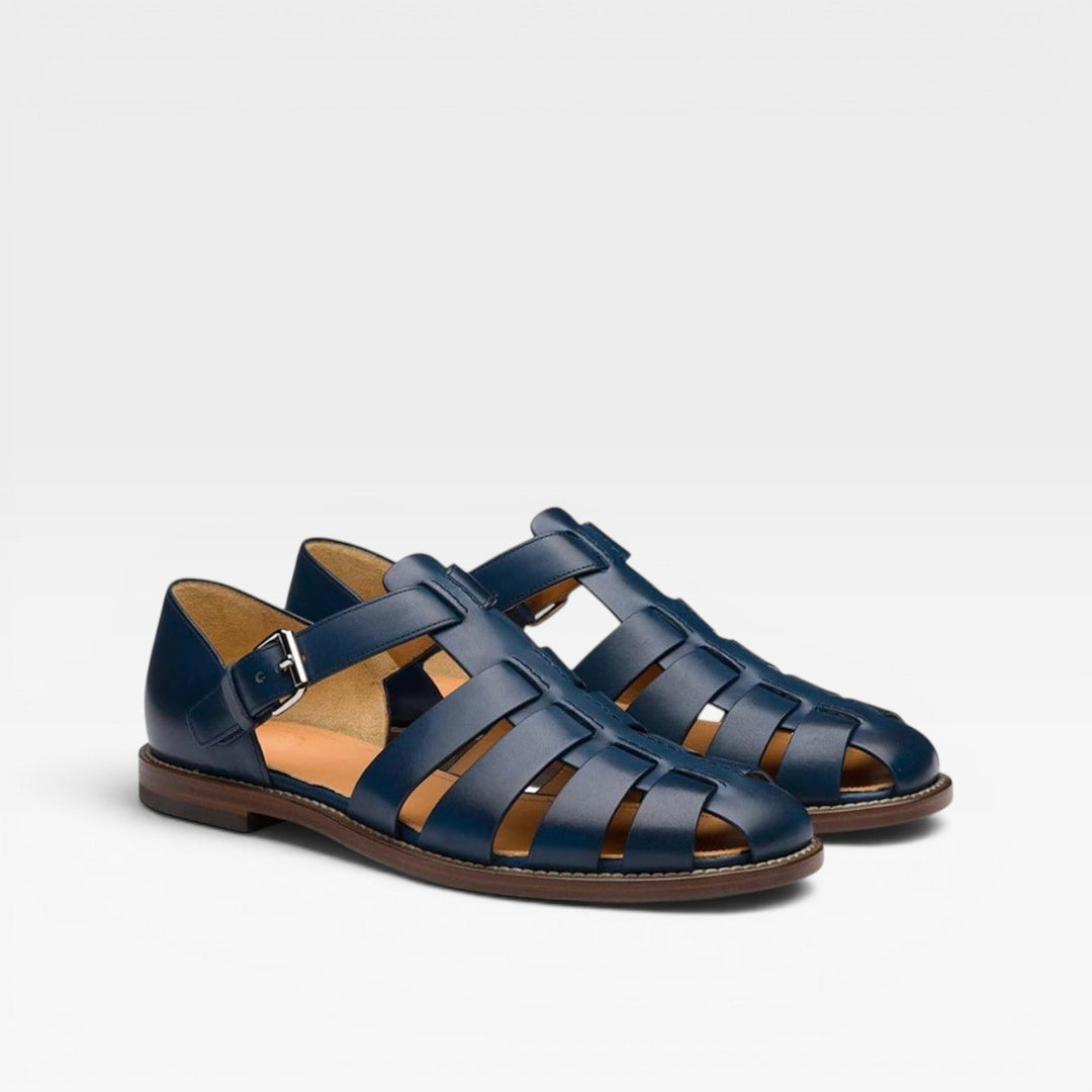 Mænd Elegante Sommersandaler med Ankelrem