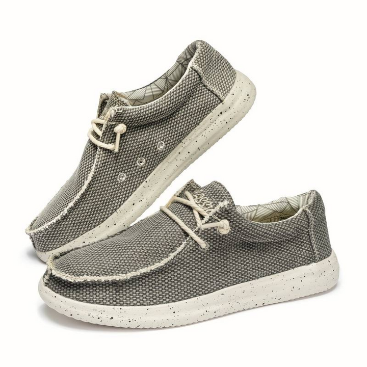 Lorenzo Bellini | afslappet loafers i kanvas til herre