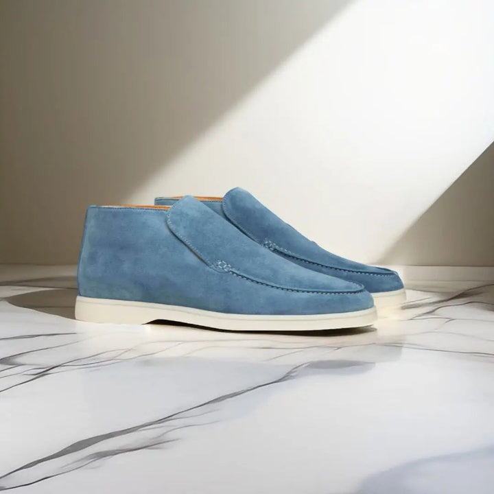 Casual Slip-On Booties med Moccasin-Syninger - til Mænd