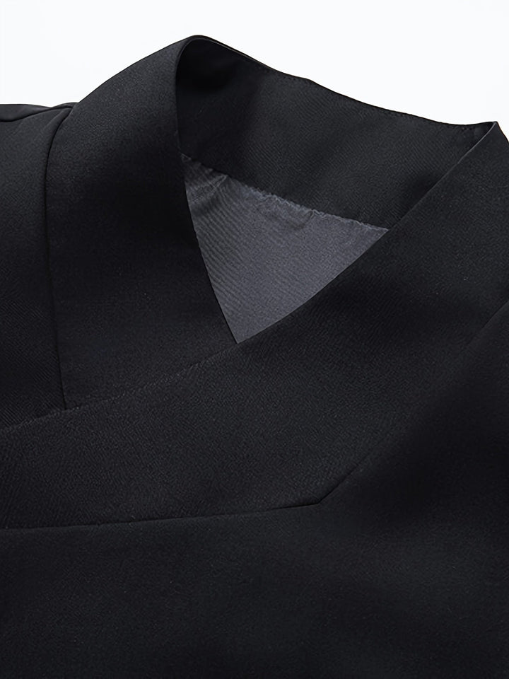 Mænd Elegante Habitveste med Revers og Sidelommer
