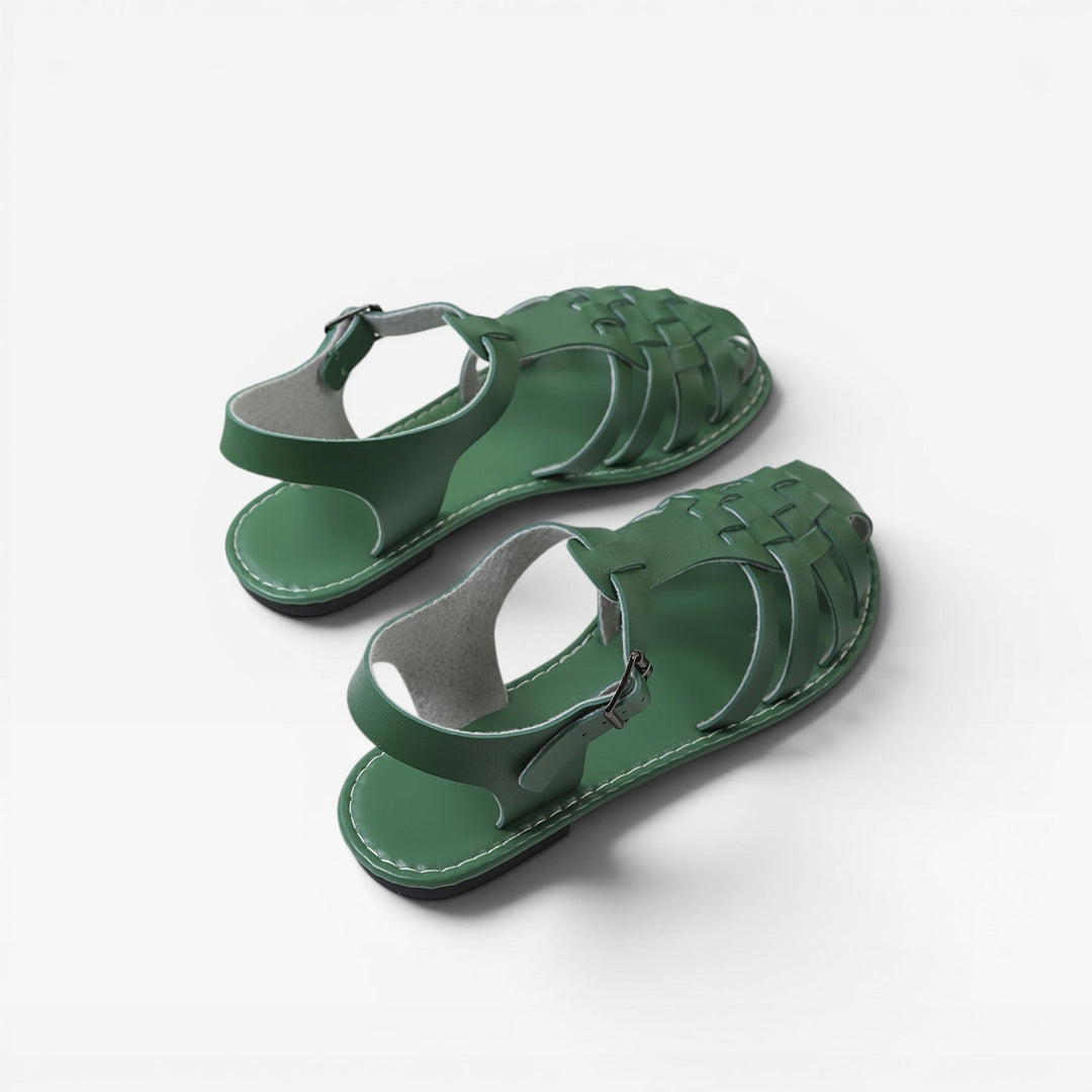 Kvinder Klassiske Gladiator Sommersandaler med Spænde