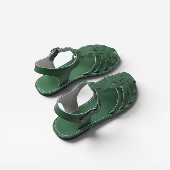Kvinder Klassiske Gladiator Sommersandaler med Spænde