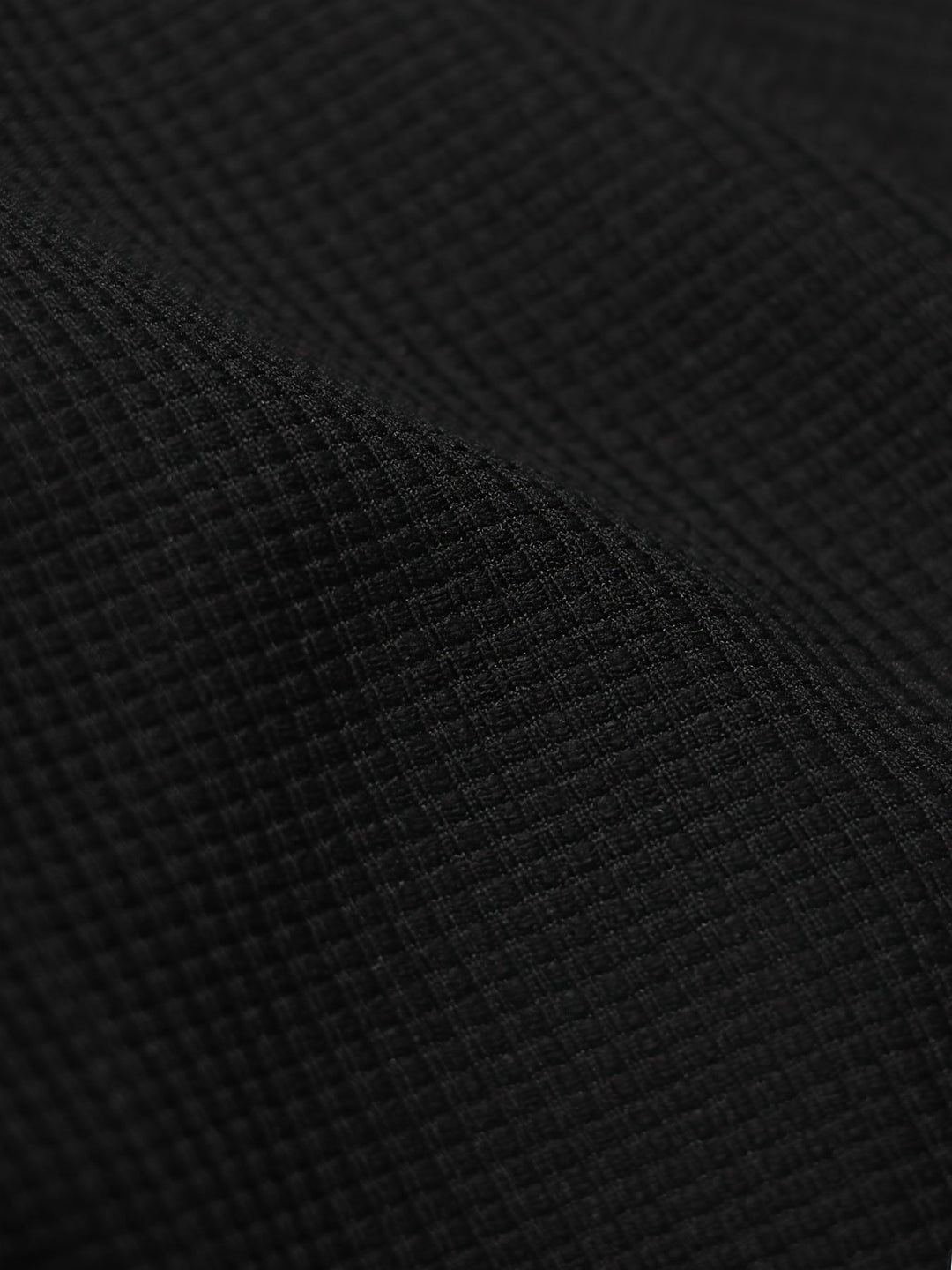 Mænd Tekstureret Henley Trøje med Knapstolpe