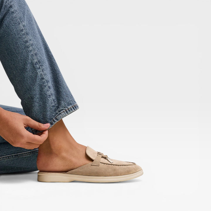 Kvinder Loafer Mules med Lukket Tå