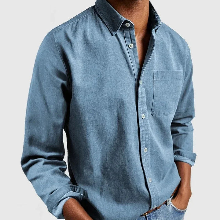 Alvin Skjorte Herre | Klassisk Button-Down, Skræddersyet Pasform 9