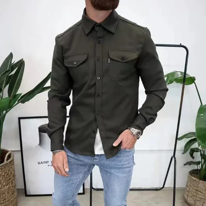 Fred - Elegant Langærmet Skjorte