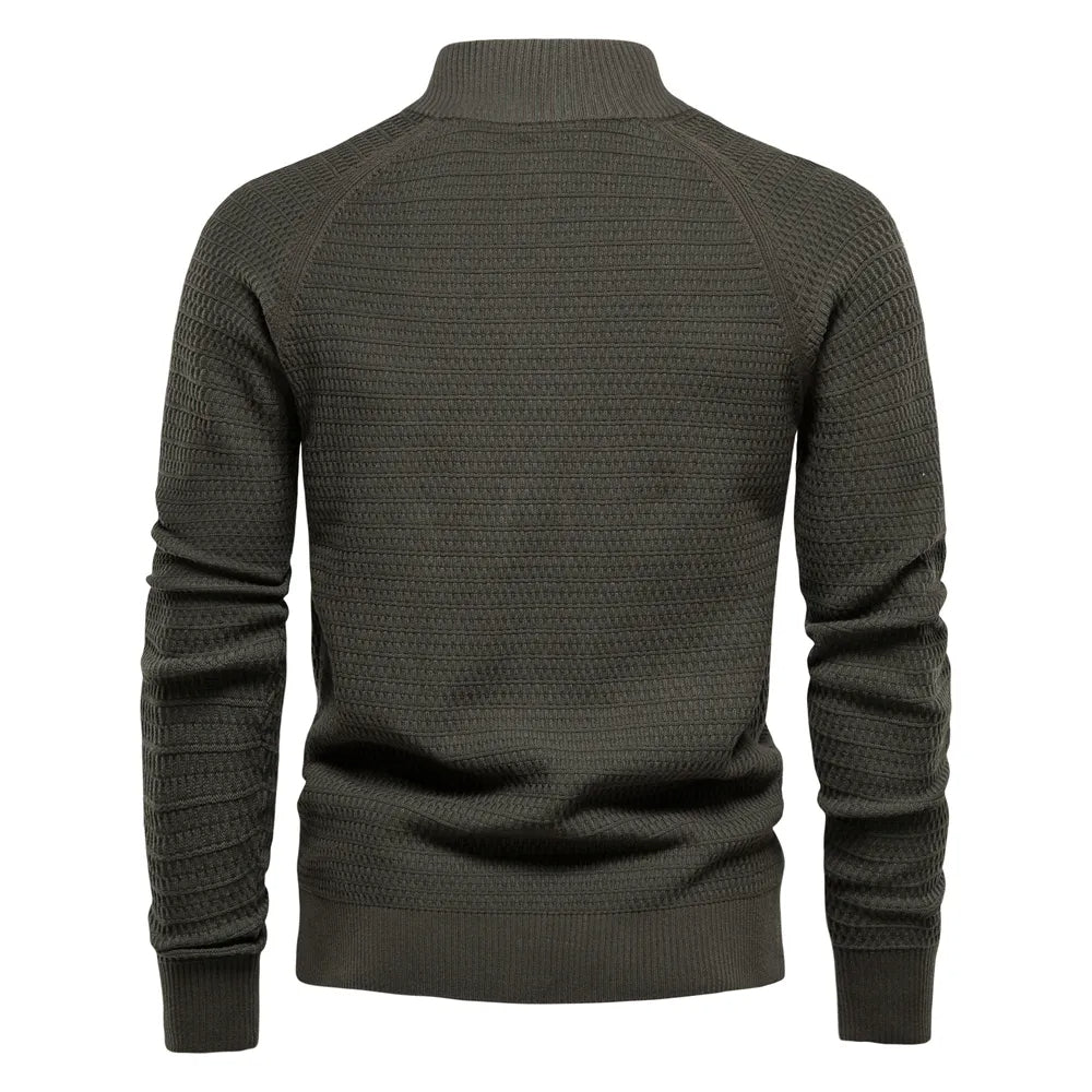 Nathaniel Rossi - Premium Strikket Cardigan Til Herre
