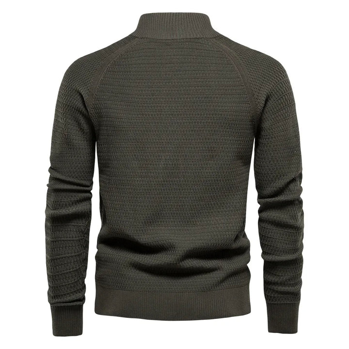 Nathaniel Rossi - Premium Strikket Cardigan Til Herre