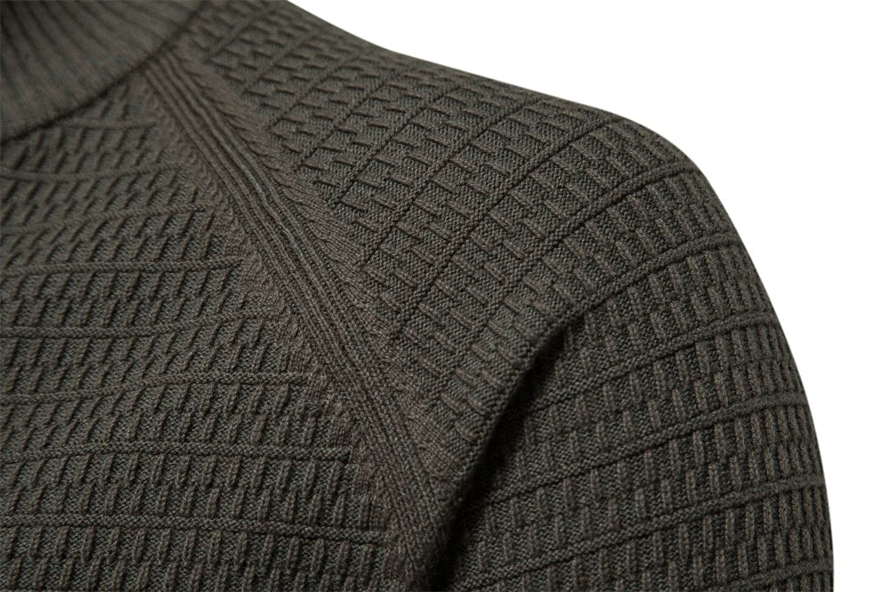 Nathaniel Rossi - Premium Strikket Cardigan Til Herre