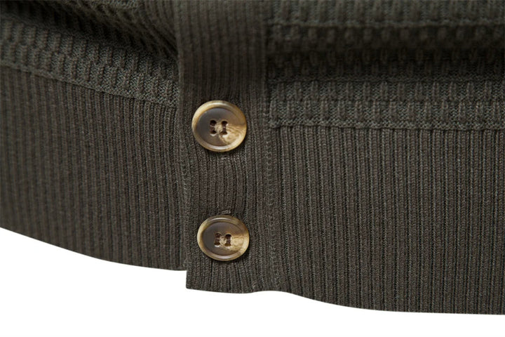 Nathaniel Rossi - Premium Strikket Cardigan Til Herre