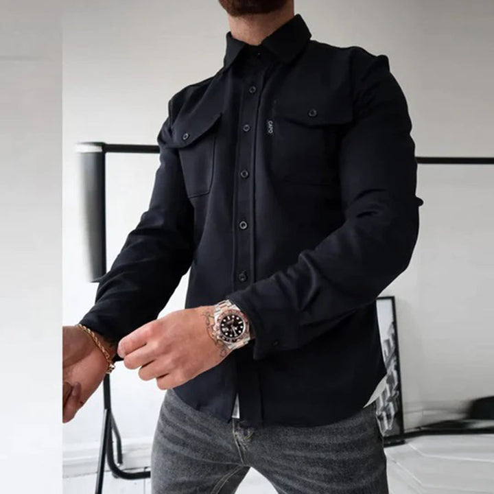Fred - Elegant Langærmet Skjorte
