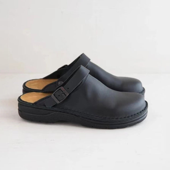 Marco Bellini | afslappet Comfort slip-on træsko til herre