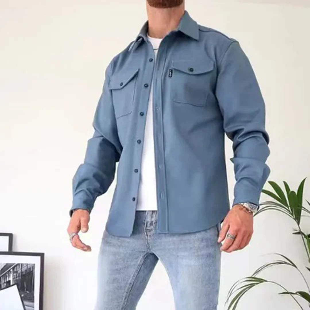 Fred - Elegant Langærmet Skjorte