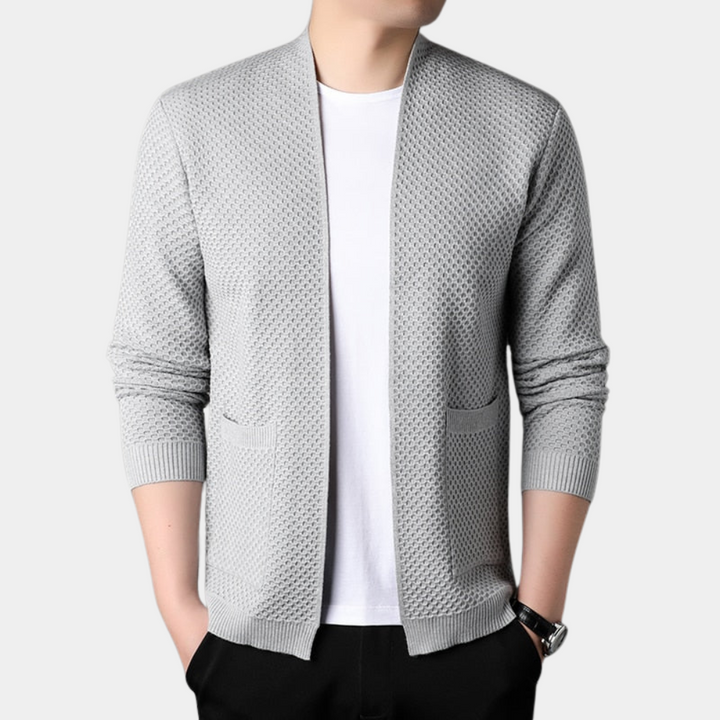 Stilfulde Mænds Blazer Med Smarte Lommer