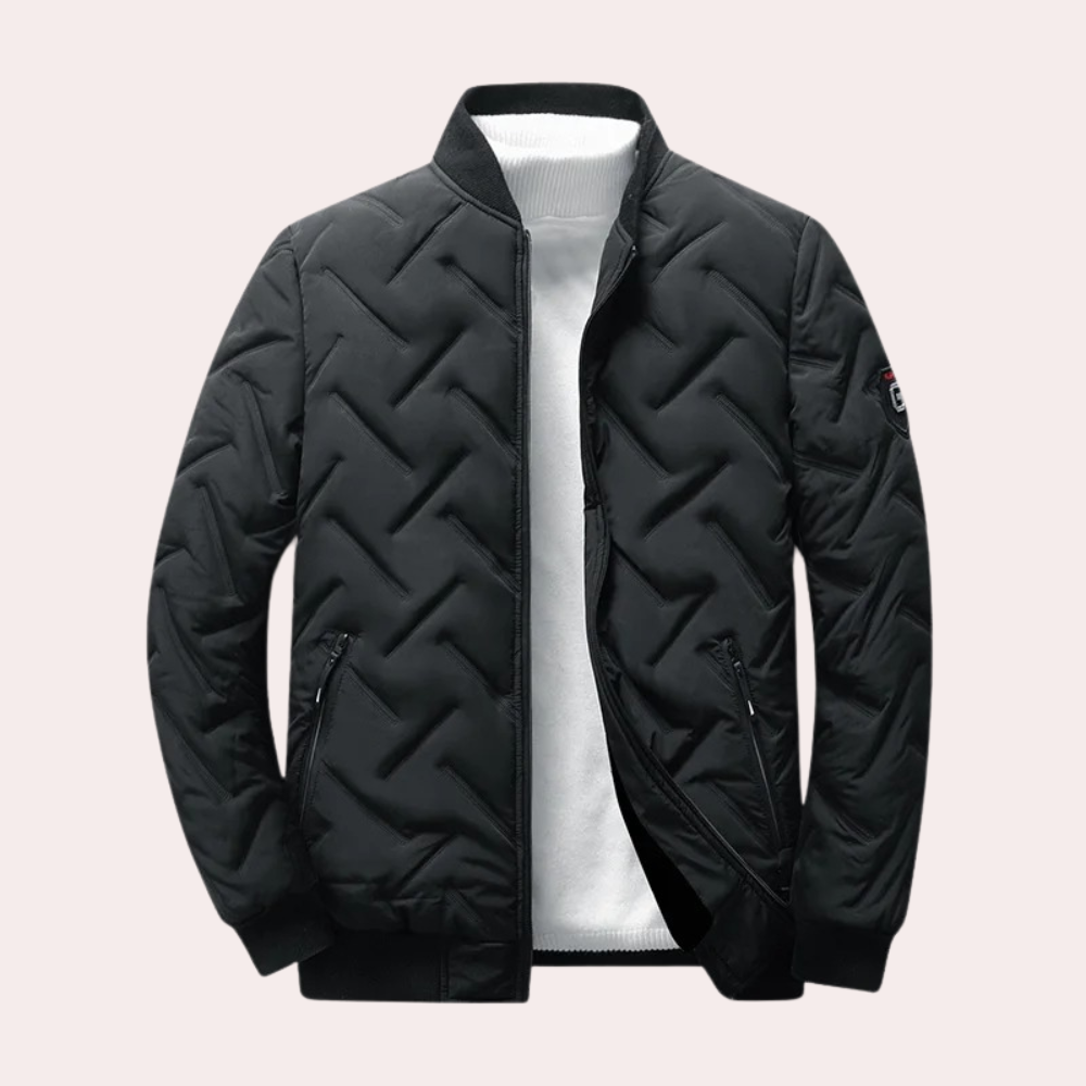 Stilfuld Frederik Windbreaker Jakke Til Mænd