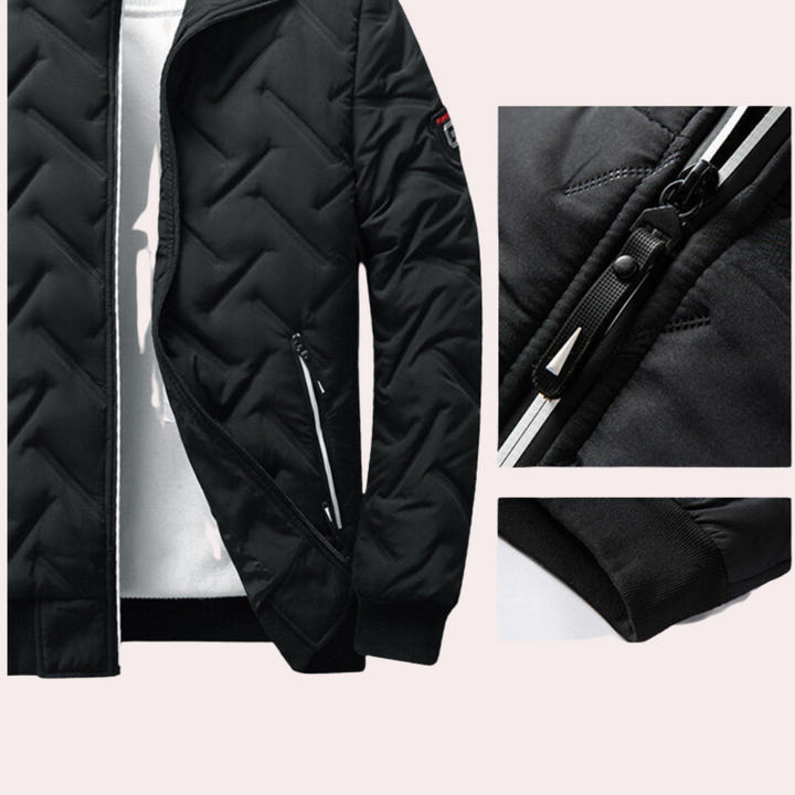 Stilfuld Frederik Windbreaker Jakke Til Mænd