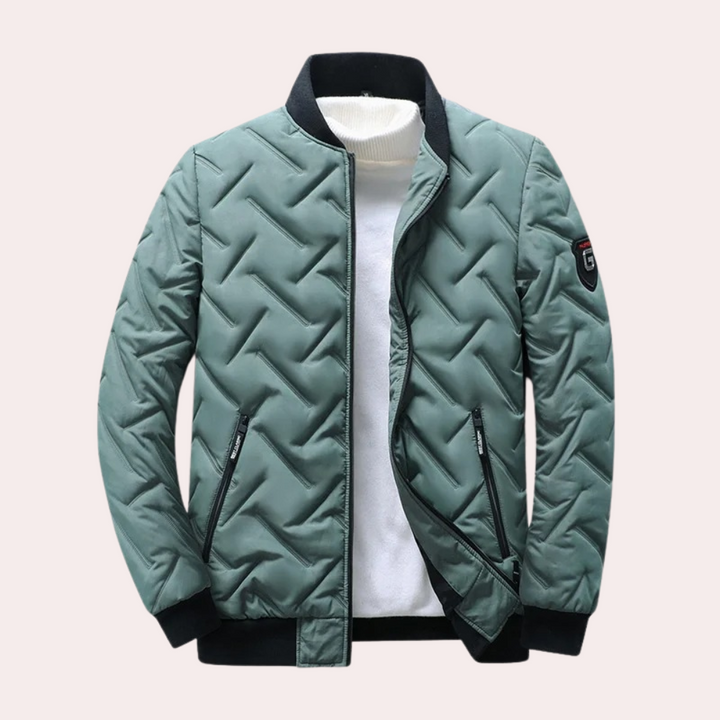 Stilfuld Frederik Windbreaker Jakke Til Mænd
