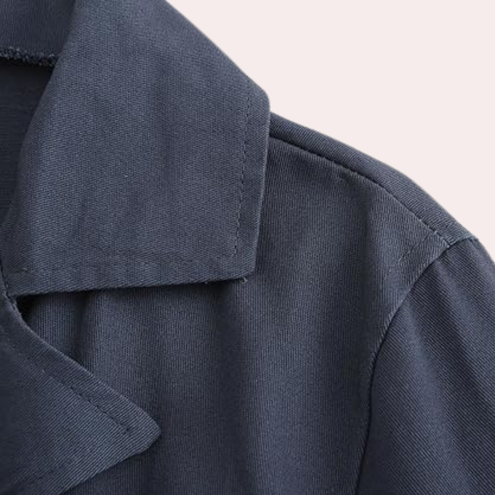 Stilfuld Afslappet Mænds Dobbelt-Knap Blazer