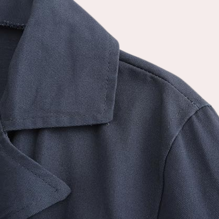 Stilfuld Afslappet Mænds Dobbelt-Knap Blazer