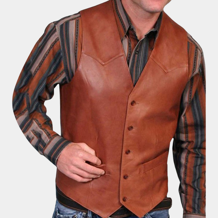 Ariel – Vest I Retrodesign Til Herre – Til Lag-På-Lag Og Fritid