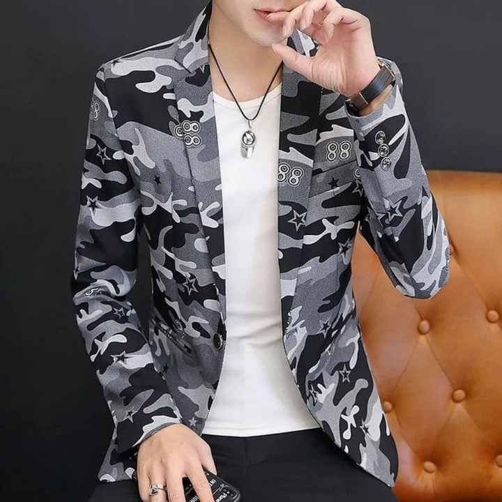 Claudiu - Stilfuld Camouflage Jakke Til Den Moderne Mand