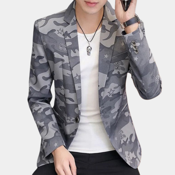 Claudiu - Stilfuld Camouflage Jakke Til Den Moderne Mand