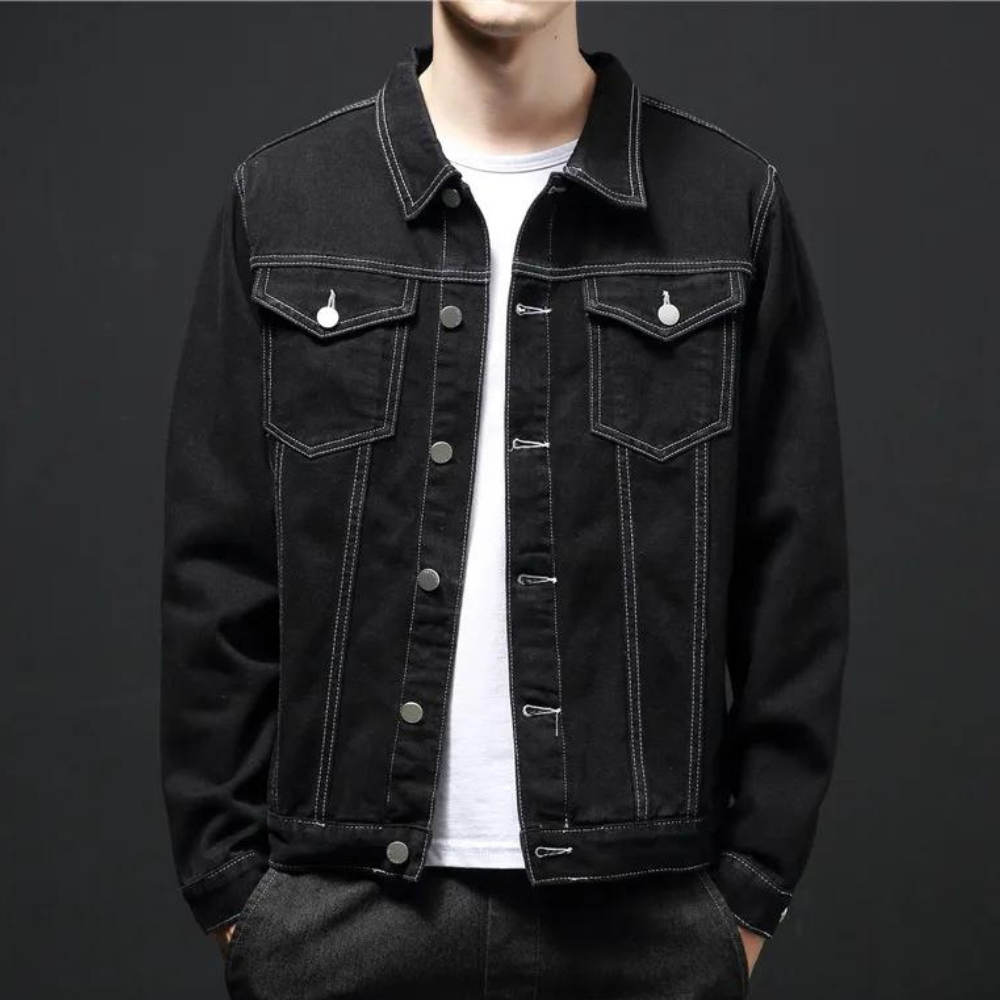 Darcio - Trendy Cowboy Vinterfrakke For Den Moderne Mand