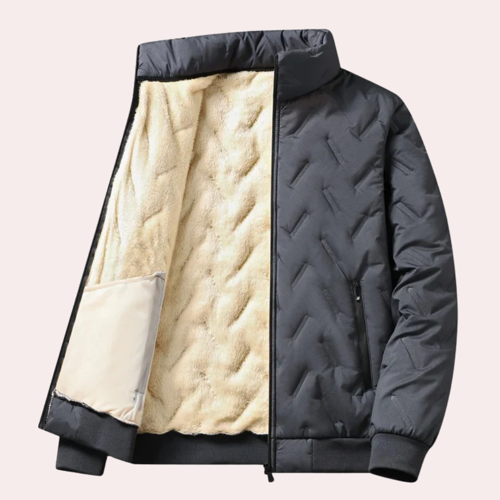 Aiken - Elegant Vinterfrakke Til Ham Med Stil
