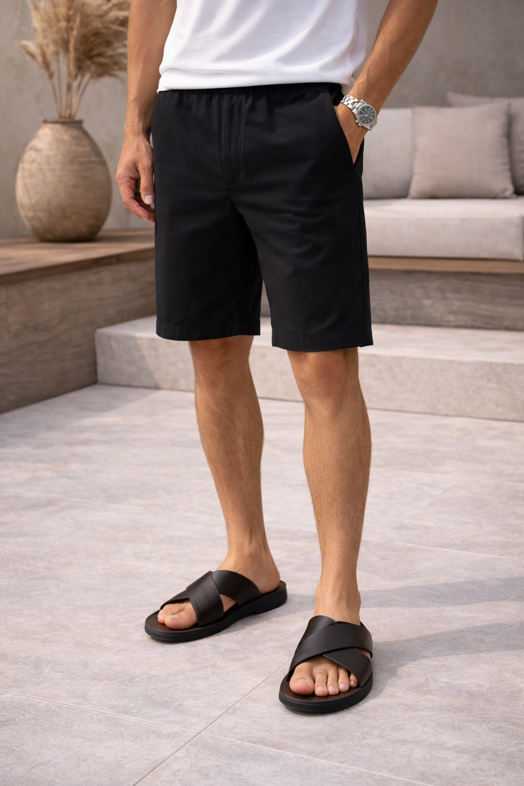 Mænd Elegante Sommersandaler med Åben Tå