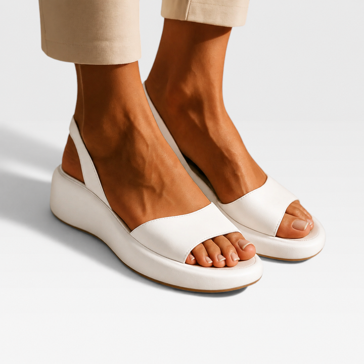 Kvinder Casual Sommersandaler med Kilehæl