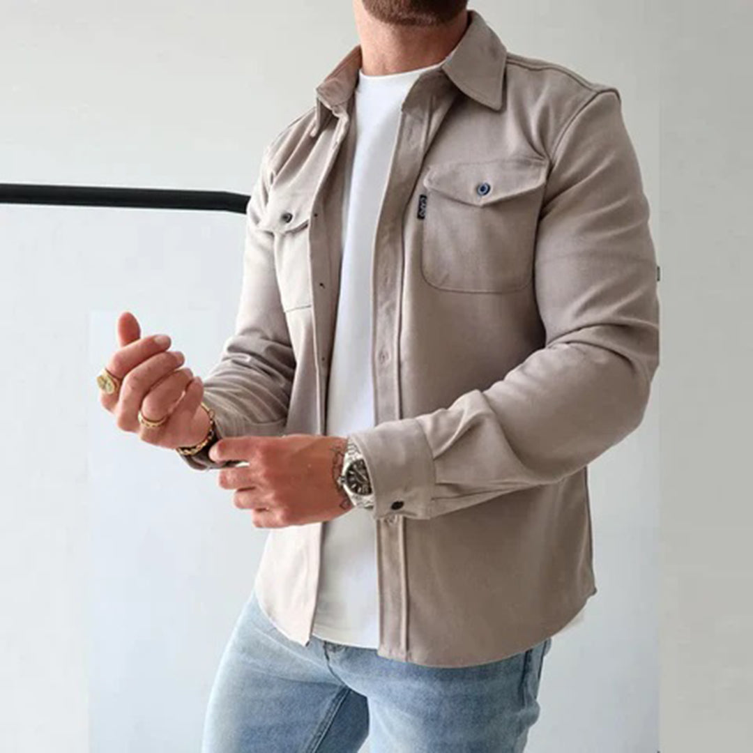 Fred - Elegant Langærmet Skjorte