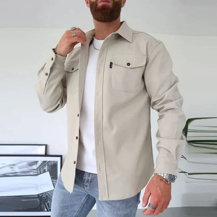 Fred - Elegant Langærmet Skjorte