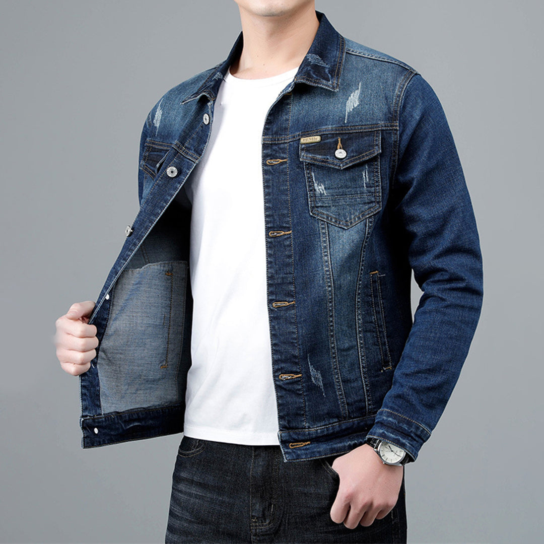 Gustav - Stilfuld Afslappet Men 's Jakke