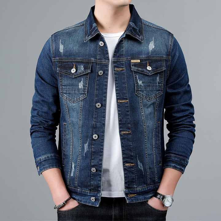 Gustav - Stilfuld Afslappet Men 's Jakke