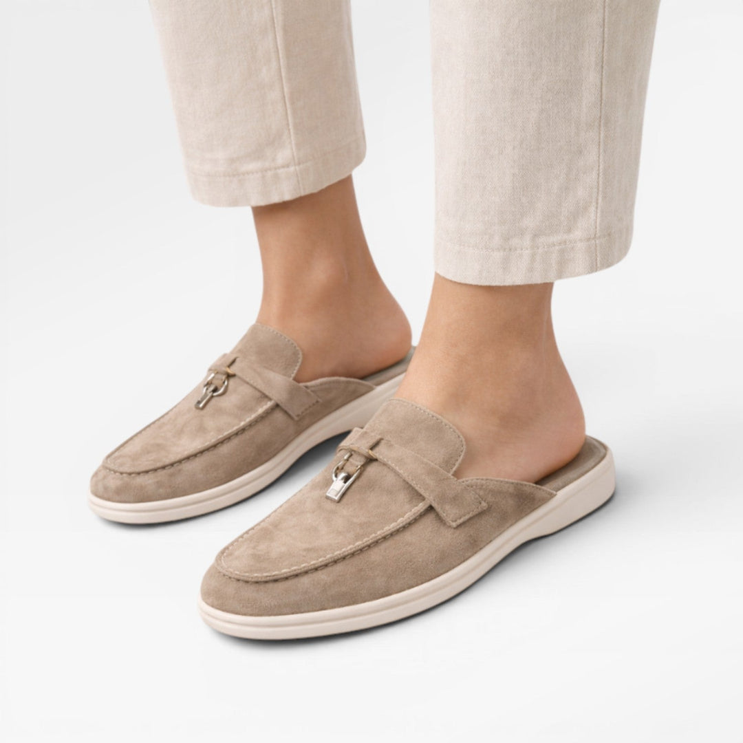 Kvinder Loafer Mules med Lukket Tå