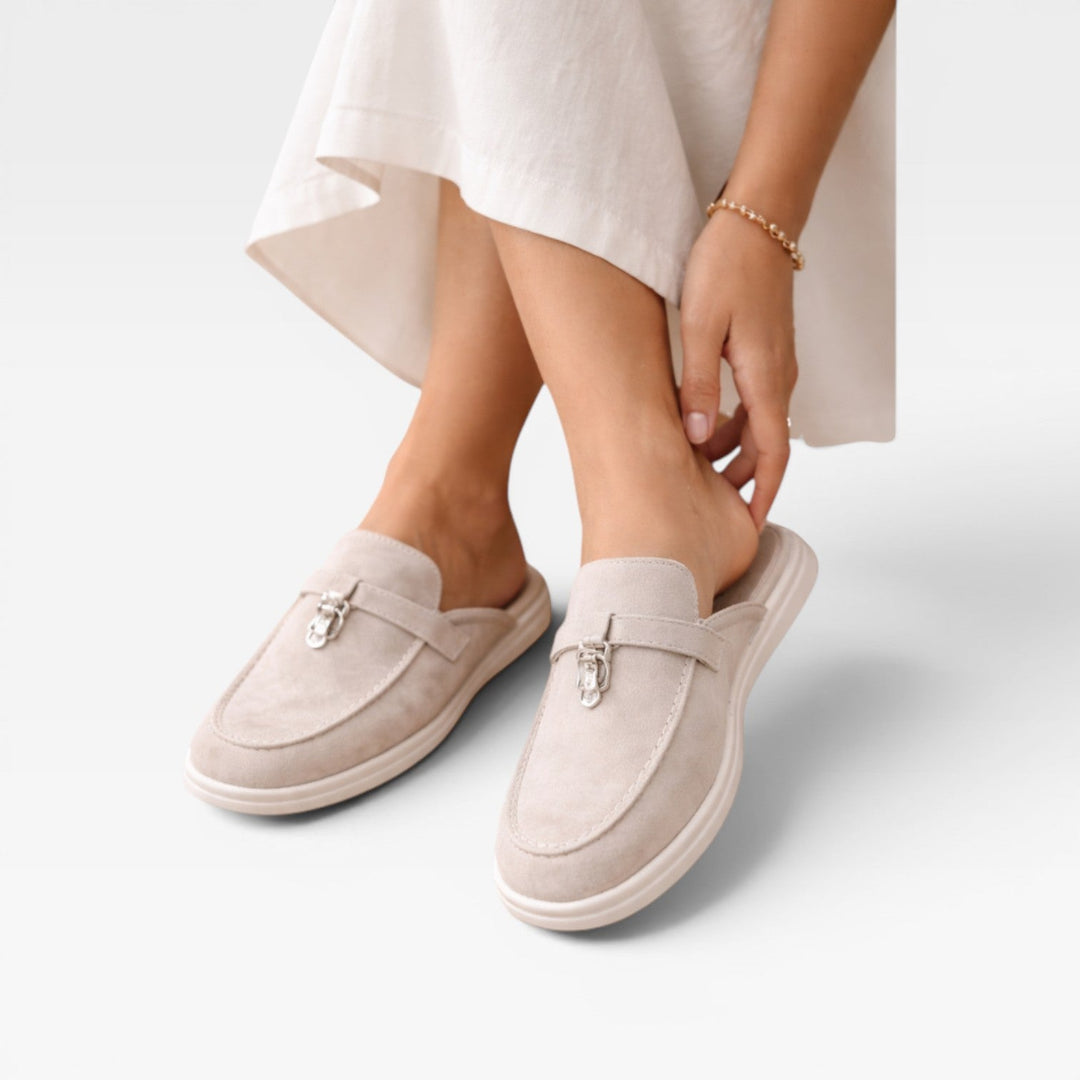 Kvinder Loafer Mules med Lukket Tå