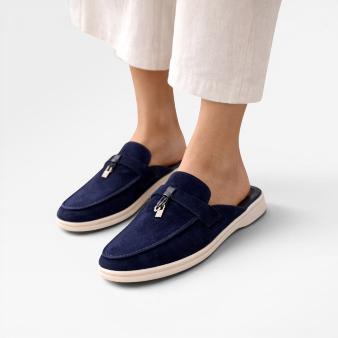 Kvinder Loafer Mules med Lukket Tå