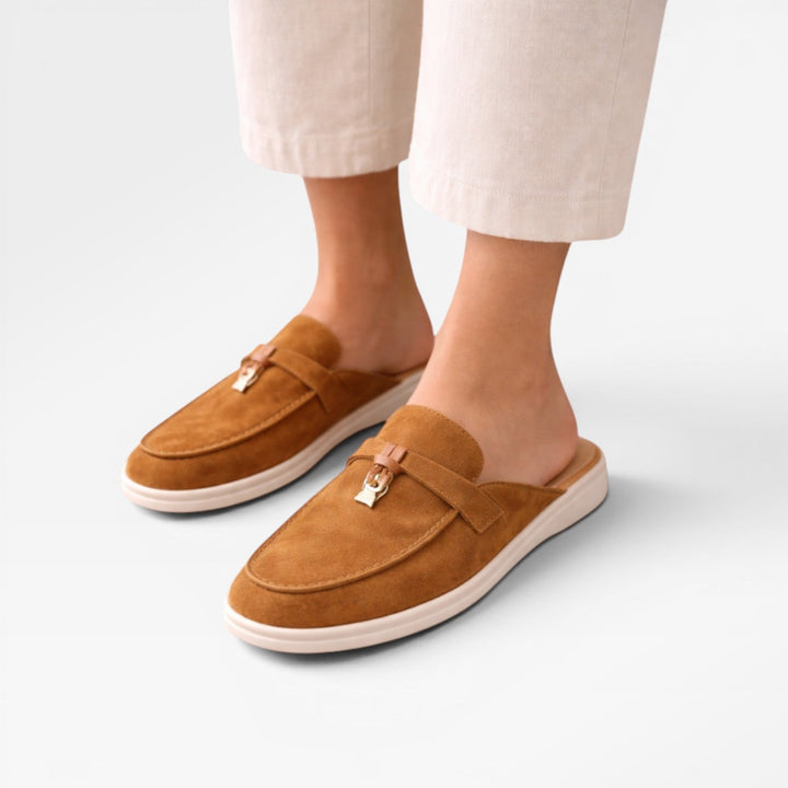 Kvinder Loafer Mules med Lukket Tå