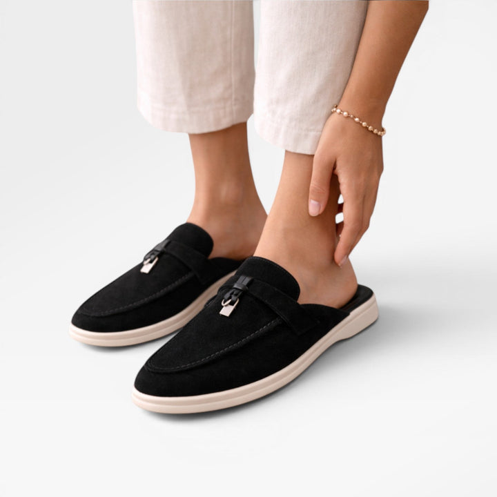 Kvinder Loafer Mules med Lukket Tå