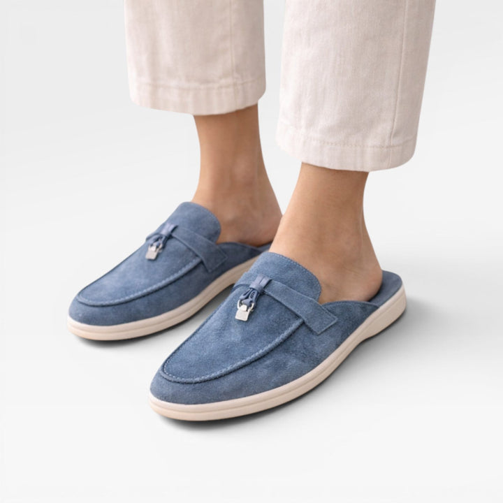 Kvinder Loafer Mules med Lukket Tå