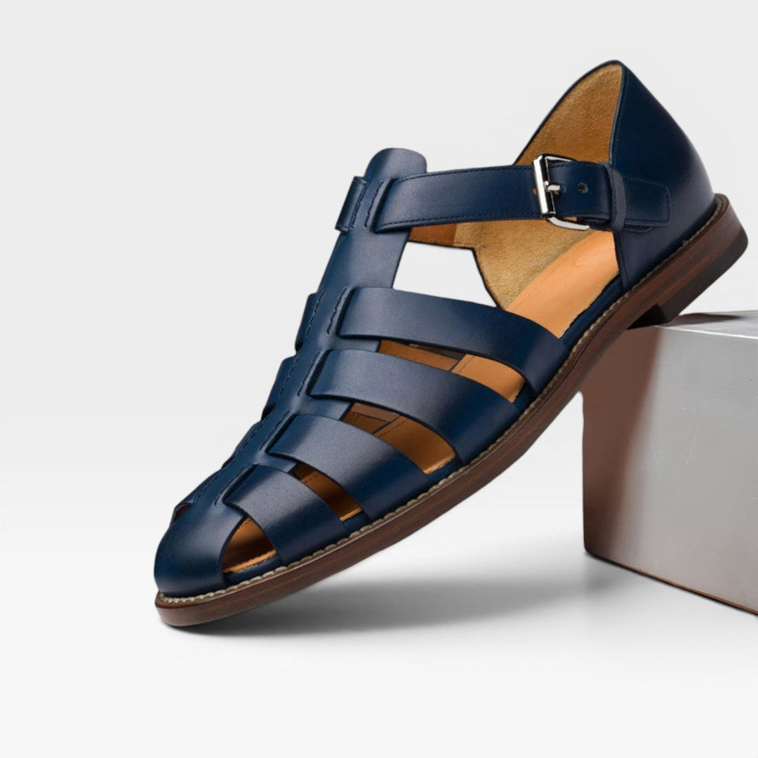 Mænd Elegante Sommersandaler med Ankelrem