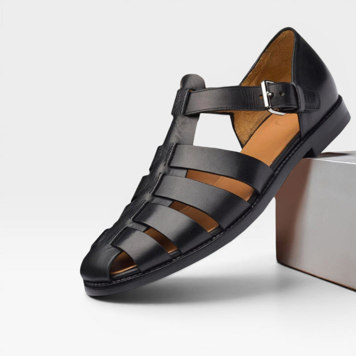 Mænd Elegante Sommersandaler med Ankelrem