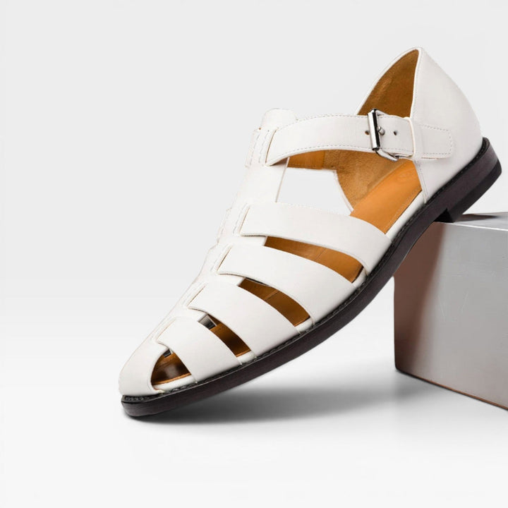Mænd Elegante Sommersandaler med Ankelrem