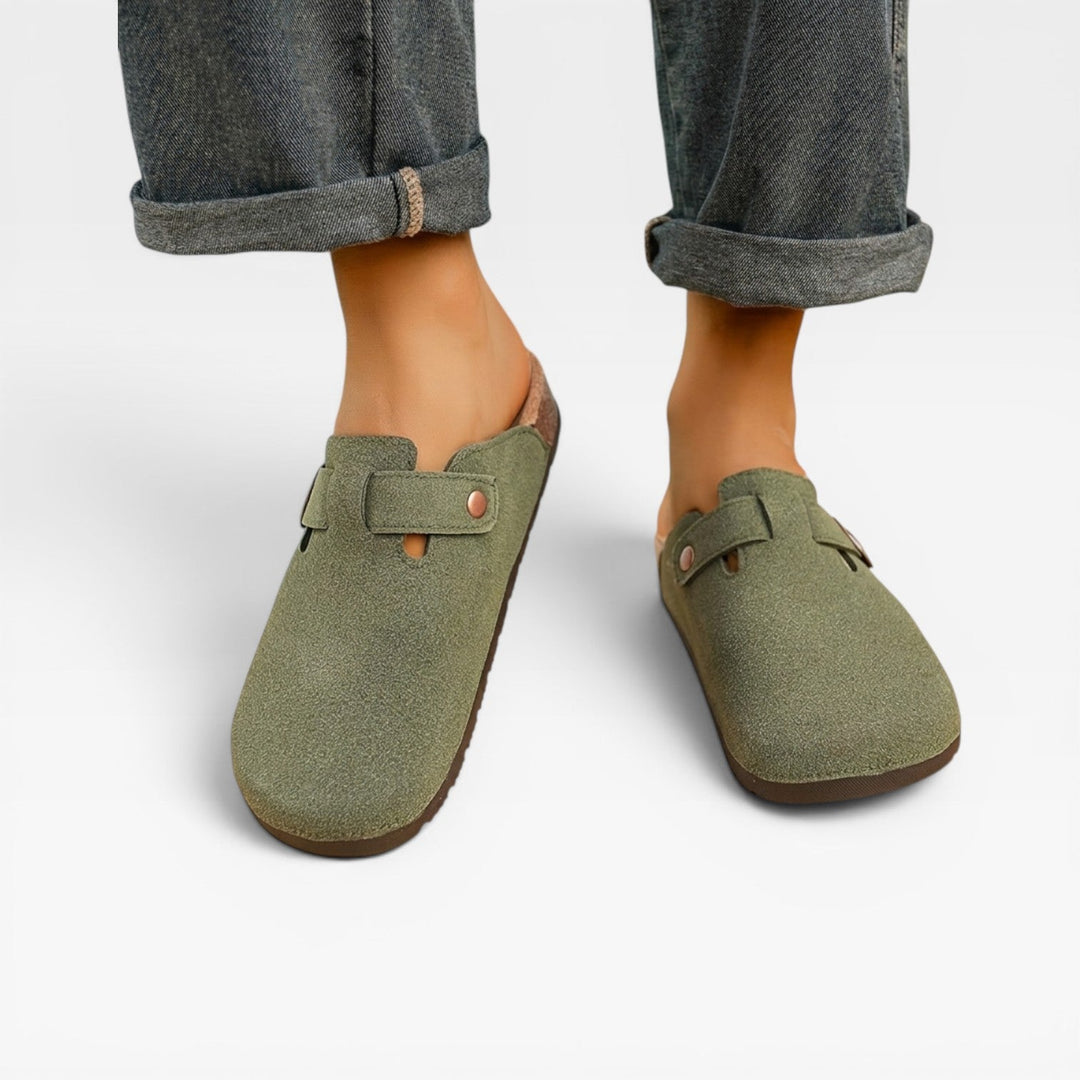 Mænd Casual Mules med Kork-mellemsål